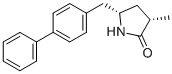 (3S,5S)-5-联苯-4-基甲基-3-甲基吡咯烷-2-酮分子结构 (CAS 1038925-00-6)