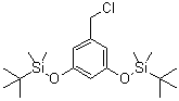 1-(氯甲基)-3,5-二[[(叔丁基)二甲基硅烷基]氧基]苯分子结构 (CAS 103929-85-7)