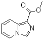 咪唑并[1,5-a]吡啶-1-羧酸甲酯分子结构 (CAS 1039356-98-3)