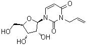 N3-烯丙基尿苷分子结构 (CAS 103951-13-9)