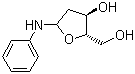2-去氧-N-苯基-L-赤式戊呋喃糖基胺分子结构 (CAS 104578-89-4)