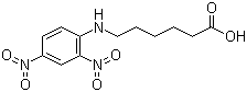 N-(2,4-二硝基苯基)-6-氨基己酸分子结构 (CAS 10466-72-5)