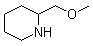 2-(甲氧基甲基)哌啶分子结构 (CAS 104678-13-9)