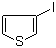 3-碘噻吩分子结构 (CAS 10486-61-0)