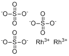 硫酸铑分子结构 (CAS 10489-46-0)