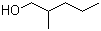 2-甲基-1-戊醇分子结构 (CAS 105-30-6)