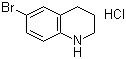 6-溴-1,2,3,4-四氢喹啉盐酸盐分子结构 (CAS 1050161-23-3)