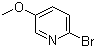 2-溴-5-甲氧基吡啶分子结构 (CAS 105170-27-2)