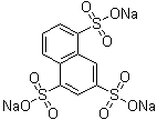 1,3,5-萘三磺酸三钠盐分子结构 (CAS 10533-44-5)