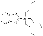 2-(三丁基锡烷基)苯并噻唑分子结构 (CAS 105445-58-7)