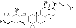Ginsenoside Rh3 molecular structure (CAS 105558-26-7)