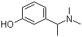 3-[1-(二甲基氨基)乙基]苯酚分子结构 (CAS 105601-04-5)