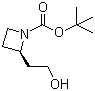 (2R)-2-(2-羟基乙基)-1-氮杂环丁烷羧酸叔丁酯分子结构 (CAS 1056166-09-6)