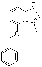3-甲基-4-(苯基甲氧基)-1H-吲唑分子结构 (CAS 1056265-33-8)