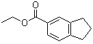 2,3-二氢-1H-茚-5-羧酸乙酯分子结构 (CAS 105640-11-7)