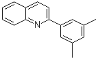 2-(3,5-二甲基苯基)喹啉分子结构 (CAS 1056451-44-5)
