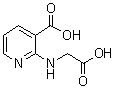 2-[(Carboxymethyl)amino]-3-pyridinecarboxylic acid molecular structure (CAS 1057318-86-1)