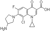 克林沙星分子结构 (CAS 105956-97-6)
