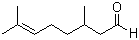 Citronellal molecular structure (CAS 106-23-0)