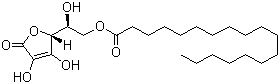 维生素 C 硬脂酸酯分子结构 (CAS 10605-09-1)