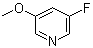 3-氟-5-甲氧基吡啶分子结构 (CAS 1060801-62-8)
