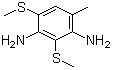 2,4-二氨基-3,5-二甲硫基甲苯分子结构 (CAS 106264-79-3)