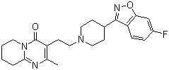 Risperidal molecular structure (CAS 106266-06-2)