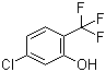 2-三氟甲基-5-氯苯酚分子结构 (CAS 106877-35-4)