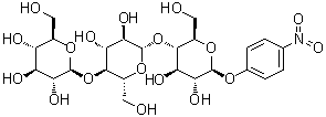 p-Nitrophenyl beta-D-cellotrioside molecular structure (CAS 106927-48-4)