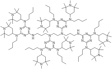 Chimassorb 119 molecular structure (CAS 106990-43-6)