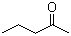 2-戊酮分子结构 (CAS 107-87-9)