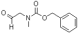 N-甲基-N-(苄氧羰基)氨基乙醛分子结构 (CAS 107201-33-2)