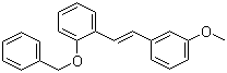 2-苄氧基-3'-甲氧基二苯乙烯分子结构 (CAS 1072930-86-9)