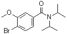 4-Bromo-N,N-diisopropyl-3-methoxybenzamide molecular structure (CAS 1072944-37-6)