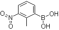 (2-Methyl-3-nitrophenyl)boronic acid molecular structure (CAS 1072945-60-8)