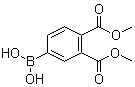 [3,4-Bis(methoxycarbonyl)phenyl]boronic acid molecular structure (CAS 1072951-51-9)