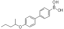 [4'-(1-Methylbutoxy)[1,1'-biphenyl]-4-yl]boronic acid molecular structure (CAS 1072951-79-1)