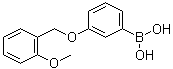 [3-(2-Methoxybenzyloxy)phenyl]boronic acid molecular structure (CAS 1072952-02-3)
