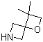 3,3-二甲基-1-氧杂-6-氮杂螺[3.3]庚烷分子结构 (CAS 1073234-27-1)