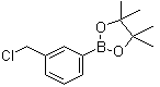 3-氯甲基苯硼酸频哪醇酯分子结构 (CAS 1073353-44-2)