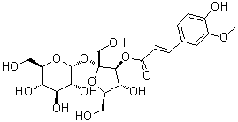 Sibiricose A5 molecular structure (CAS 107912-97-0)