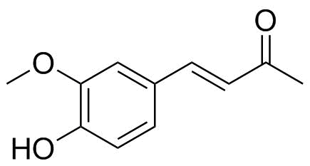 Dehydrozingerone molecular structure (CAS 1080-12-2)