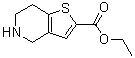 4,5,6,7-Tetrahydrothieno[3,2-c]pyridine-2-carboxylic acid ethyl ester molecular structure (CAS 1080026-94-3)