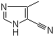 4-Methyl-5-cyanoimidazole molecular structure (CAS 108257-41-6)
