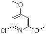 2-Chloro-4,6-dimethoxypyridine molecular structure (CAS 108279-89-6)