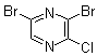 3,5-Dibromo-2-chloropyrazine molecular structure (CAS 1082843-70-6)