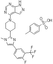 LY-2584702 Tosylate molecular structure (CAS 1082949-68-5)