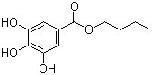 3,4,5-三羟基苯甲酸丁酯分子结构 (CAS 1083-41-6)
