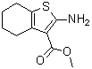 2-Amino-4,5,6,7-tetrahydrobenzo[b]thiophene-3-carboxylic acid methyl ester molecular structure (CAS 108354-78-5)