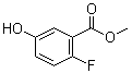 2-氟-5-羟基苯甲酸甲酯分子结构 (CAS 1084801-91-1)
